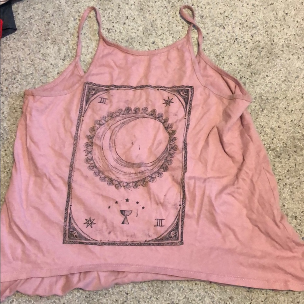 Pink tank top